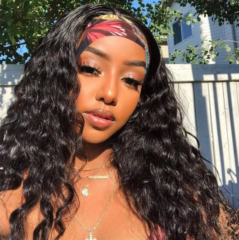 Four steps to wearing your headband wig