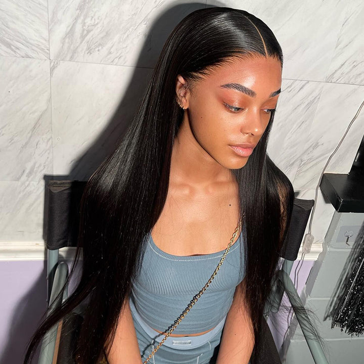 Bling Hair Pre-Everything Glueless 13x4 Lace Frontal Wig Straight Human Hair