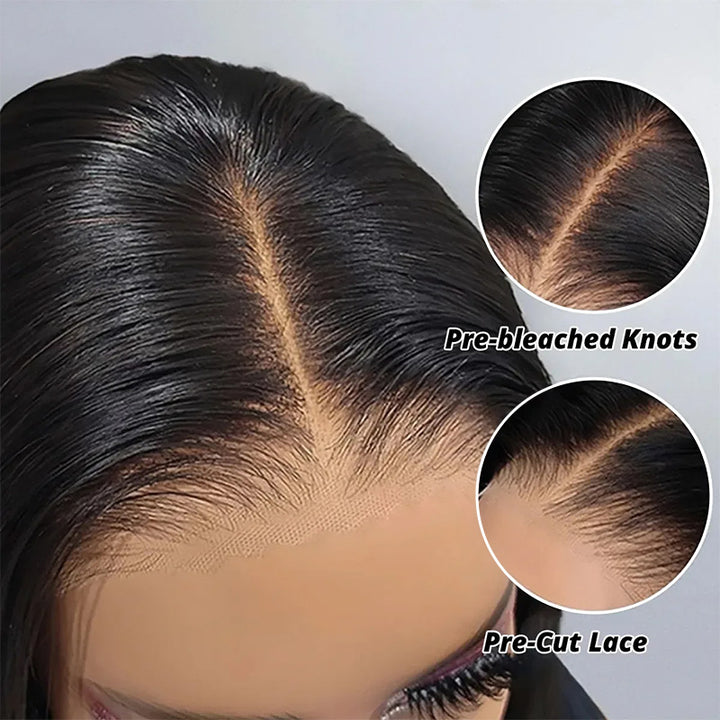 Bling Hair Pre-Everything Glueless 13x4 Lace Frontal Wig Straight Human Hair
