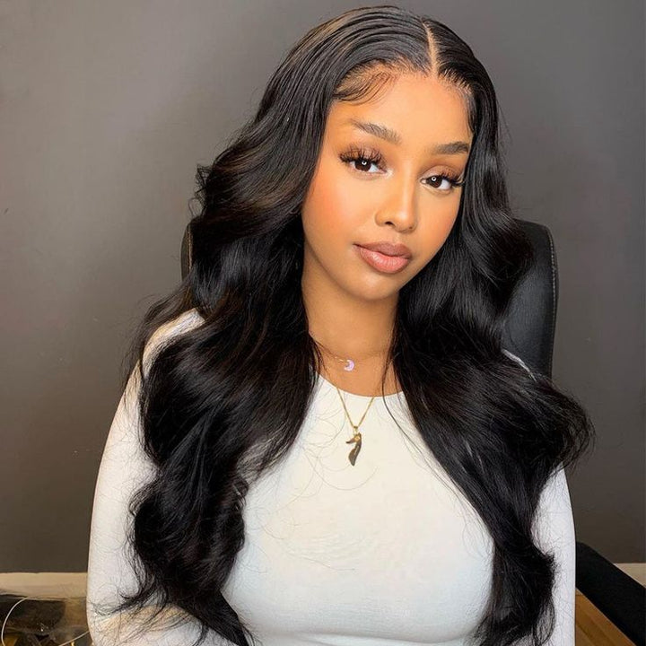 Buy One Get One Free Body Lace Frontal Wig Plus 99J Bob Wig
