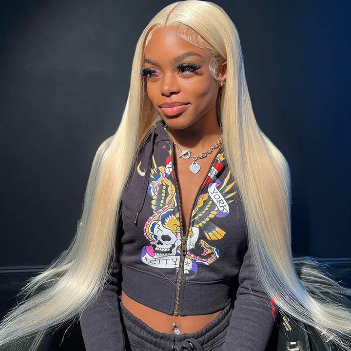 Super Sale 613 Lace Frontal Wig Blonde 13x4 13x6 Transparent Lace Frontal Wigs 180% Density