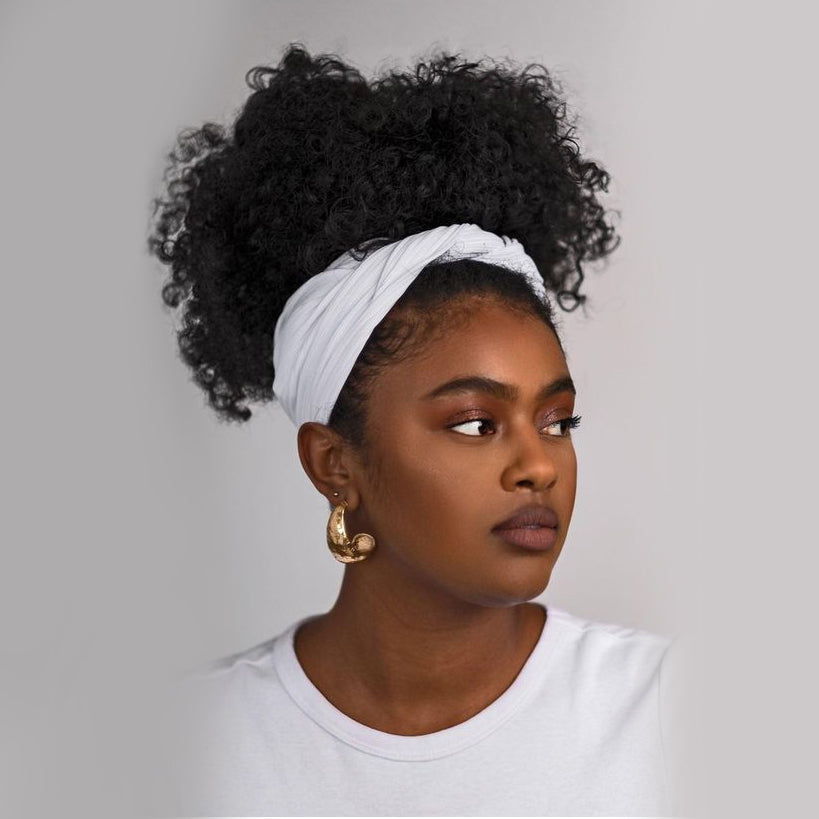 Afro kinky Curly Headband Human Hair Wigs Full Machine Made Brazilian Remy Human Hair Wigs For Women