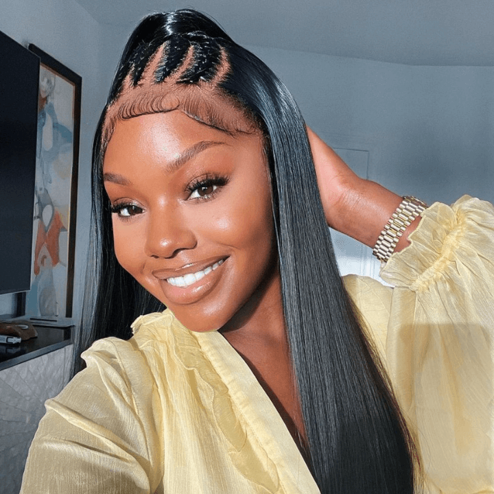 Bone Straight Upgrade Hd Lace 13x4 13x6 Full Lace Front Human Hair Wigs