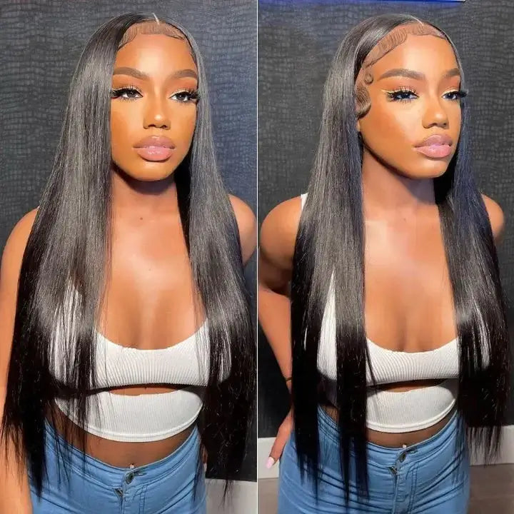 32Inch Highlight Honey Blonde Body Wave Lace Wig Perruques de cheveux humains colorés 