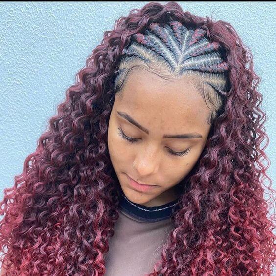 Micro Braiding Hair Human Bulk Hair Deep Wave 99J No Weft Human Hair Braids Extension