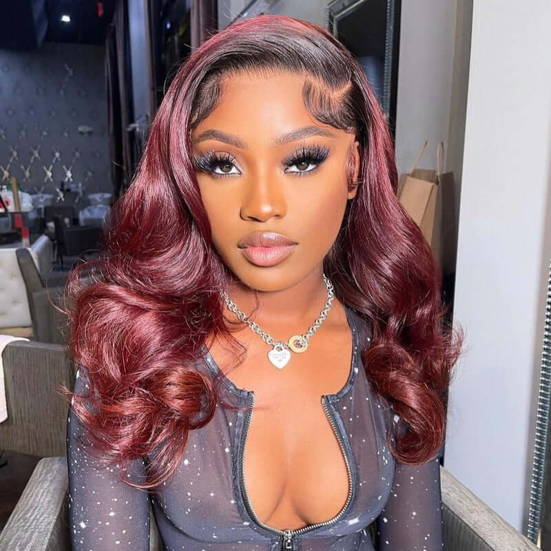 Wear Go Body / Straight Lace Wig with Pre Plucked Hairline Pre Cut 5x5 Lace Glueless Wigs