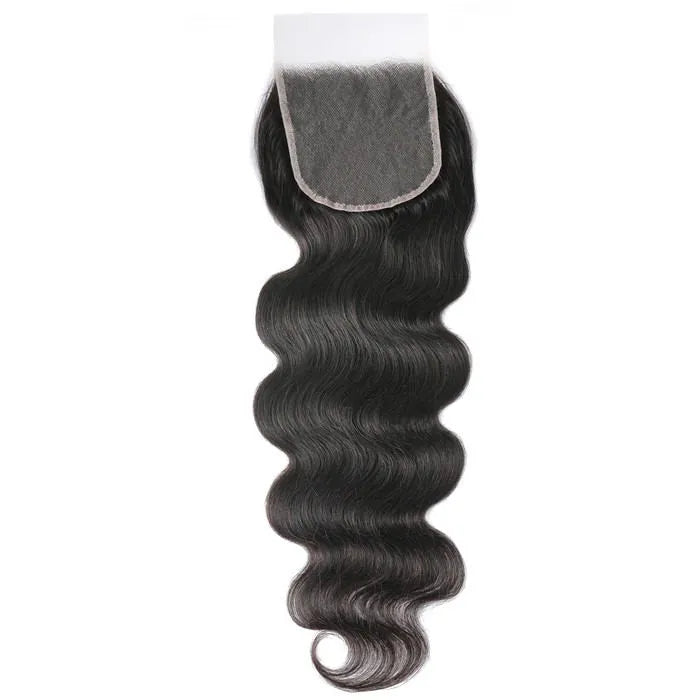 Body Wave 5x5 HD Lace Closure Brazilian Human Hair Free Part Pre Plucked with Baby Hair