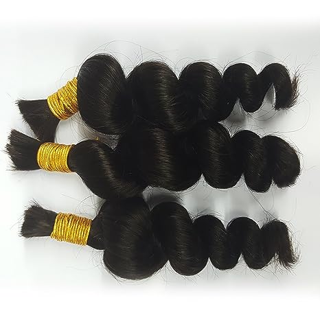 Boho Braids Loose Wave Bulk Human Hair For Braiding
