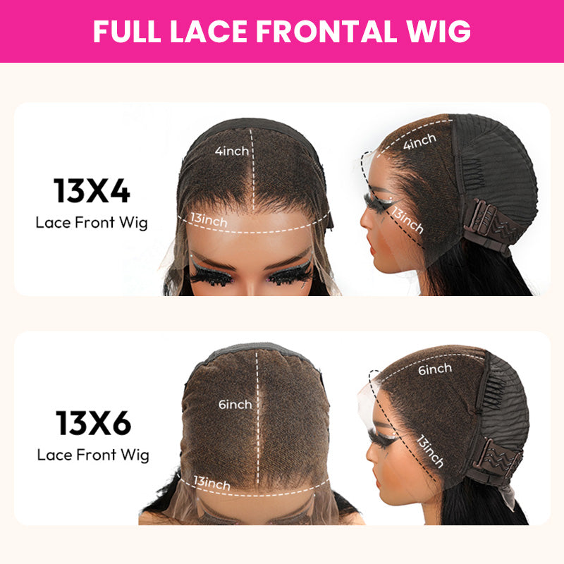 Burmese Curly 13x4 13x6 Full Lace Frontal Human Hair Wigs 180% 250% Density