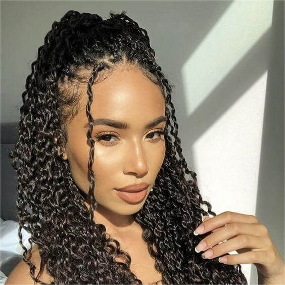 Spanish Curl Bulk Human Hair For Braiding Hair No Weft Micro Mini Braiding Bulk Hair