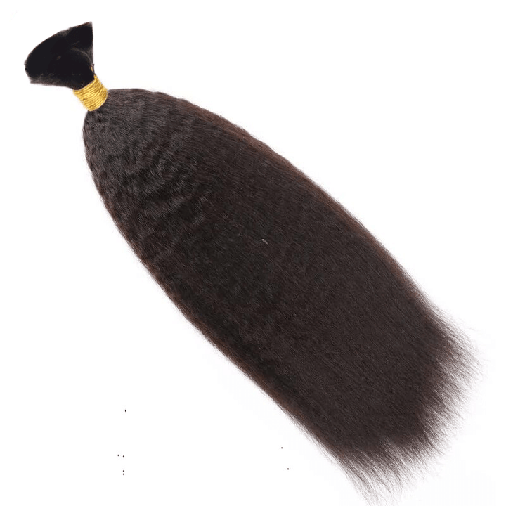 Kinky Straight Bulk Hair Extensions for Braiding