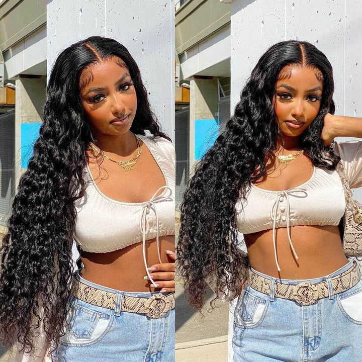 Pre Plucked Loose Deep Wave Wear & Go Pre-Cut Lace Glueless Wig Beginner Friendly