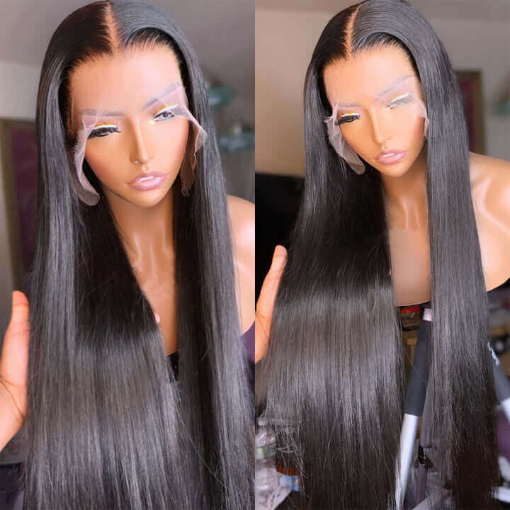 32Inch Highlight Honey Blonde Body Wave Lace Wig Perruques de cheveux humains colorés 