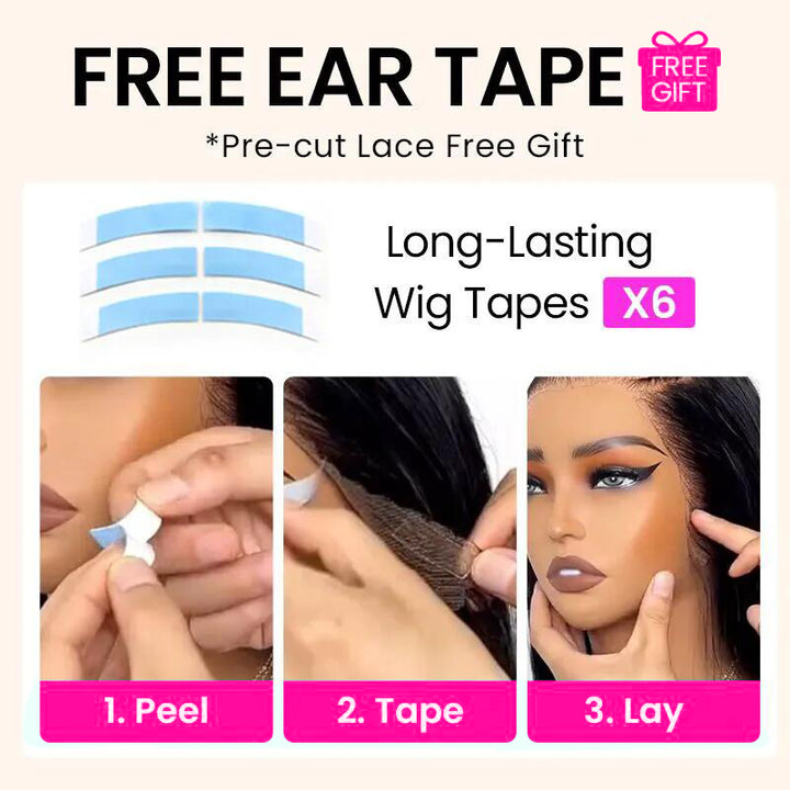 Deep Wave Pull Go Glueless 13x6 13x4 Full Lace Frontal Human Hair Wigs