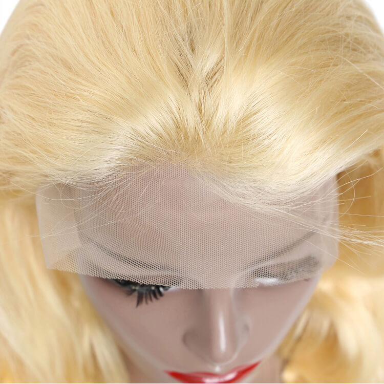 Straight 360 Lace Wig Human Hair Pre Plucked 613 Blonde Hd Lace Frontal Wig Remy Brazilian Hair Wigs