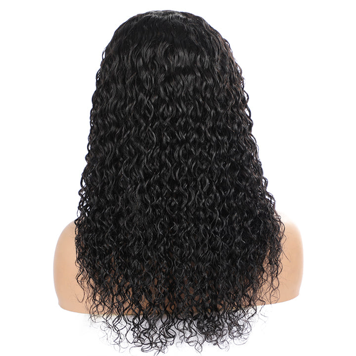 U Part Wig Human Hair Glueless Jerry Curly No Sew In No Gel NO Leave Out Beginner Friendly