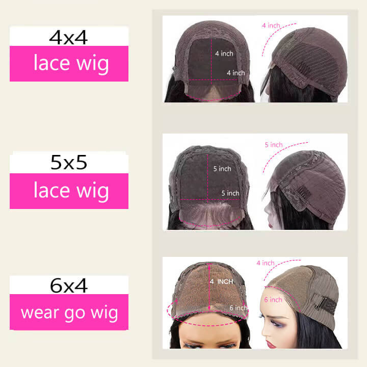 Face-Framing Curtain Bangs Body Wave Wig Glueless Ready Go 6x4 Pre-Bleached Tiny Knots Pre-Plucked Lace Wig