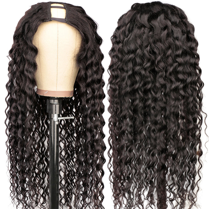 Blinghair 40Inch Deep Wave HD Lace Front Perruques