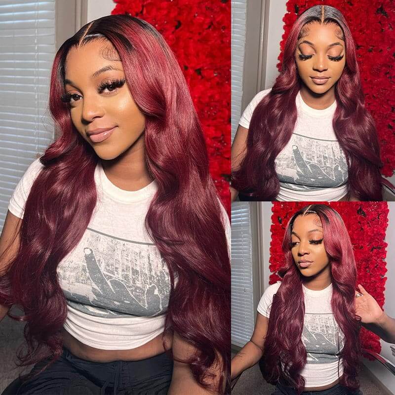 Wear Go Body / Straight Lace Wig with Pre Plucked Hairline Pre Cut 5x5 Lace Glueless Wigs