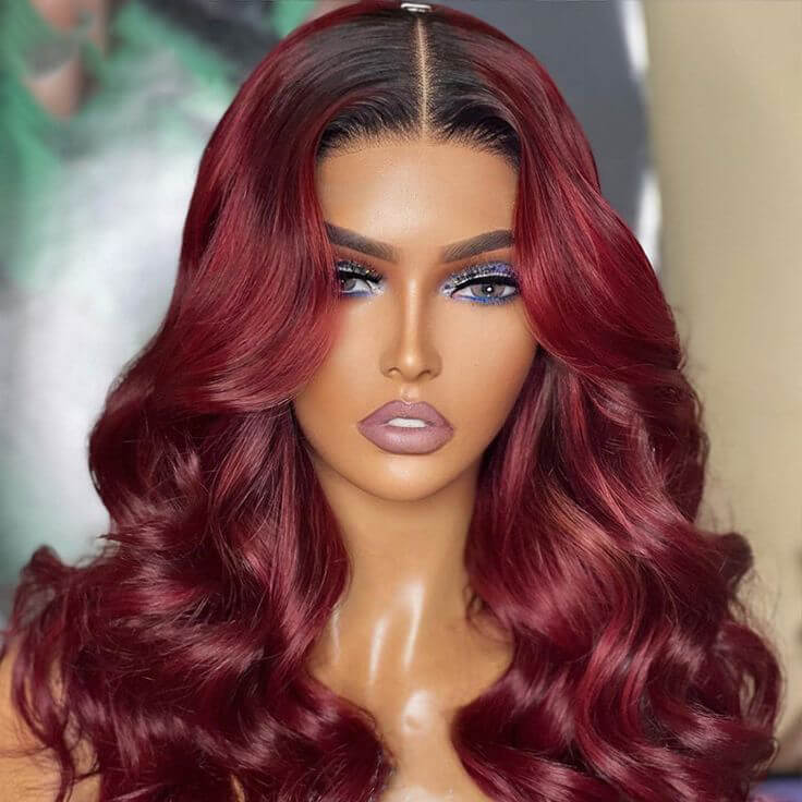 Wear Go Body / Straight Lace Wig with Pre Plucked Hairline Pre Cut 5x5 Lace Glueless Wigs