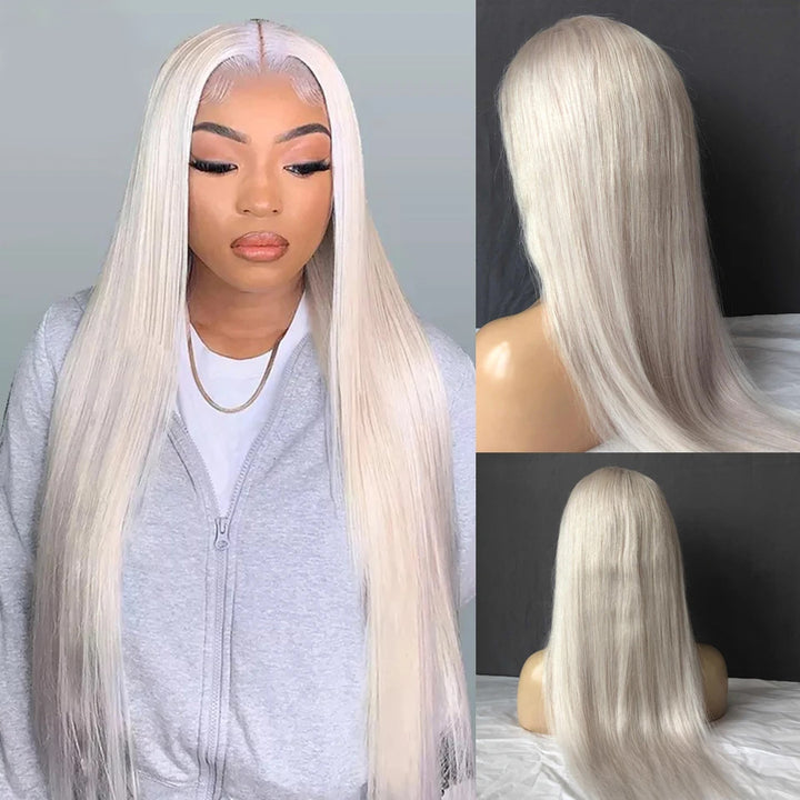 Light Blonde Color Human Hair Wigs 13x4/13x6 Transparent Lace Front Wig