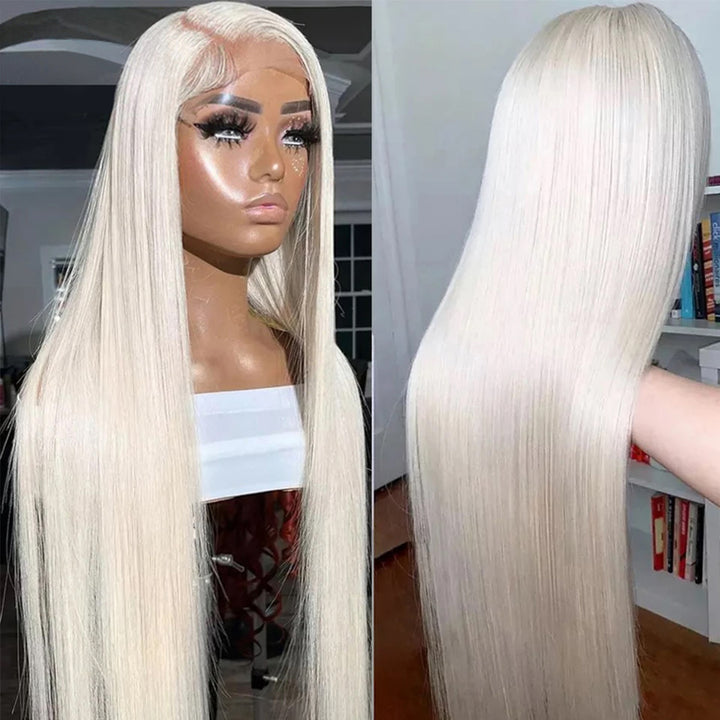 Light Blonde Color Human Hair Wigs 13x4/13x6 Transparent Lace Front Wig