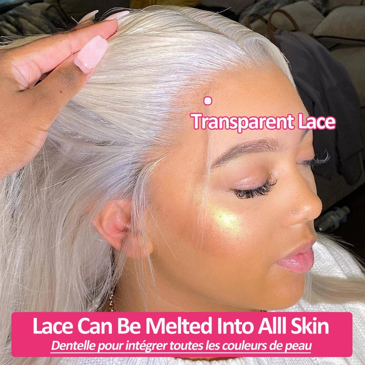 Light Blonde Color Human Hair Wigs 13x4/13x6 Transparent Lace Front Wig