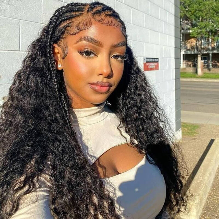 Deep Wave Bulk Hair Extensions for Braiding