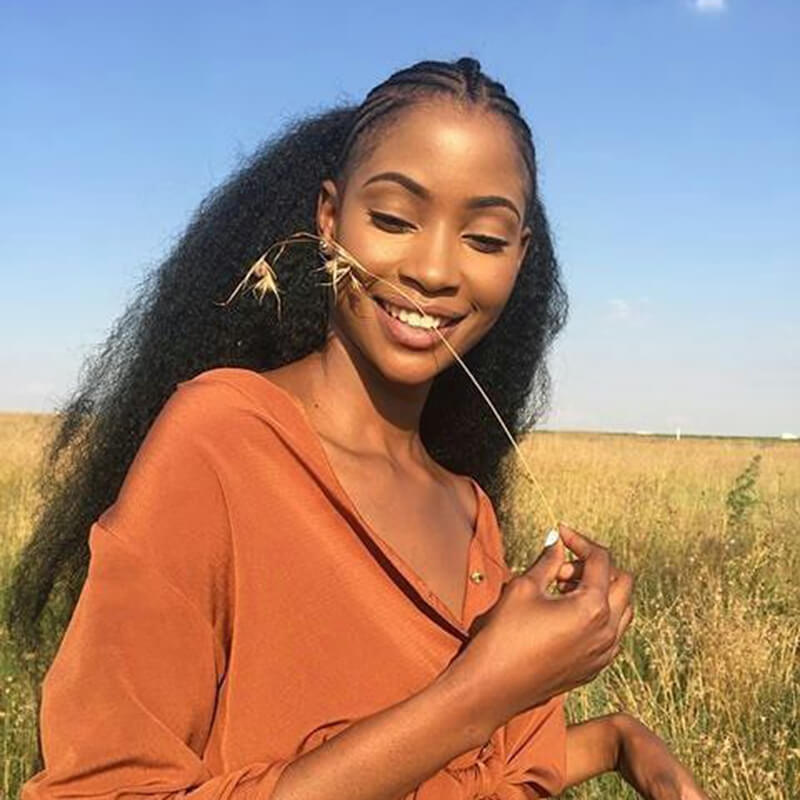 Kinky Straight Bulk Hair Extensions for Braiding
