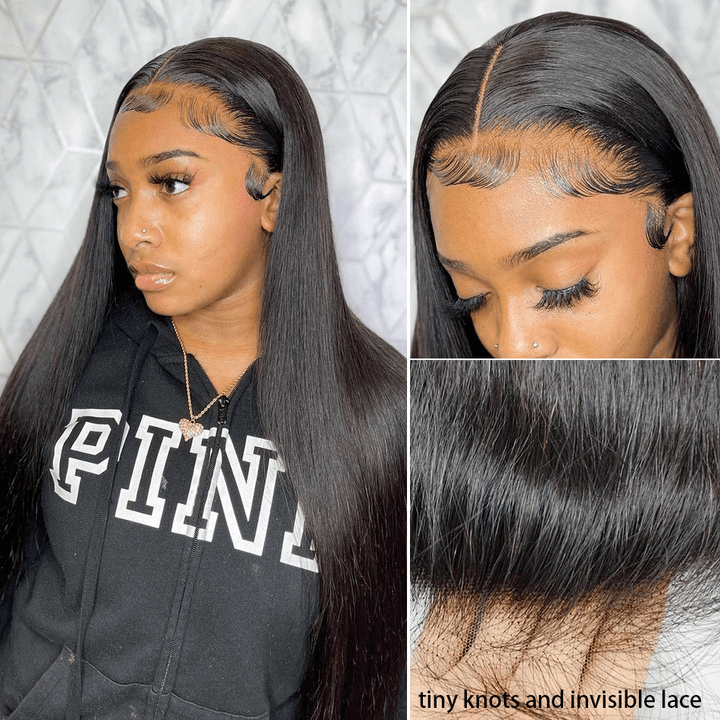 32Inch Highlight Honey Blonde Body Wave Lace Wig Perruques de cheveux humains colorés 