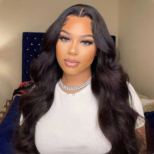 Super Sale Wear Go Wig Pre Cut 6x4 Body Wave Glueless Wig Pre Plucked Human Hair Wig