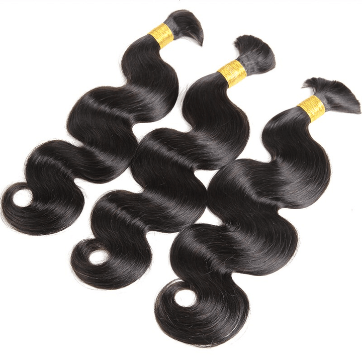 Body Wave Bulk Hair Extensions Human Hair for Braiding
