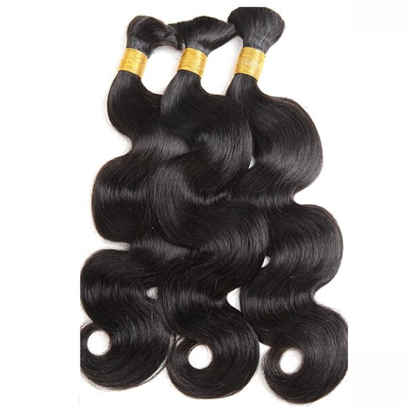 Body Wave Bulk Hair Extensions Human Hair for Braiding