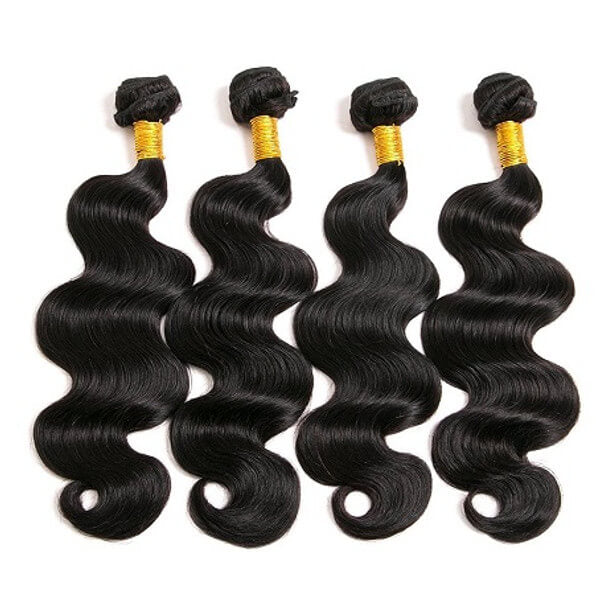 Brazilian 15A Grade Body Wave 4 Bundles 100% Virgin Hair Extension Bling Hair