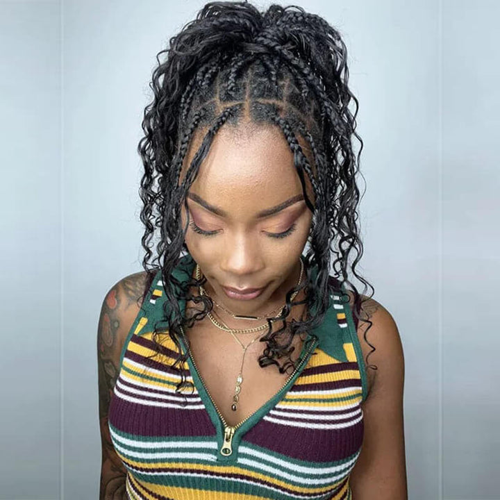 Water Wave Bulk Hair Extensions for Braiding
