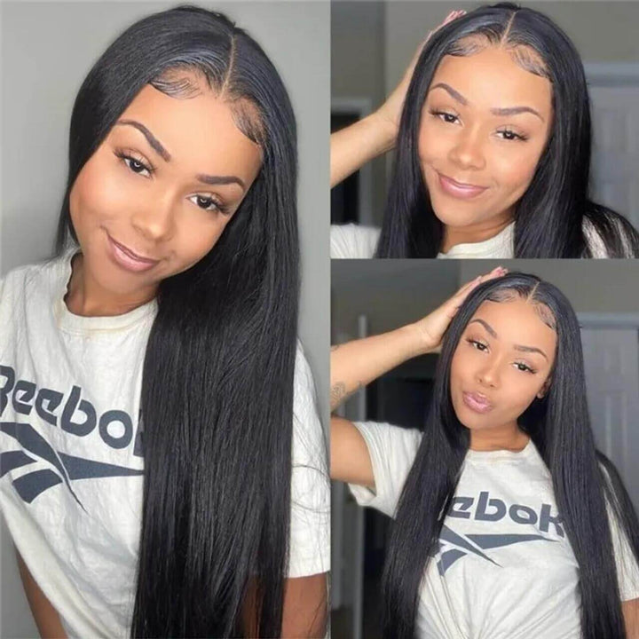 Ready to Wear Straight Out of the Box Glueless Lace Closure Wig with Pre Cut Lace