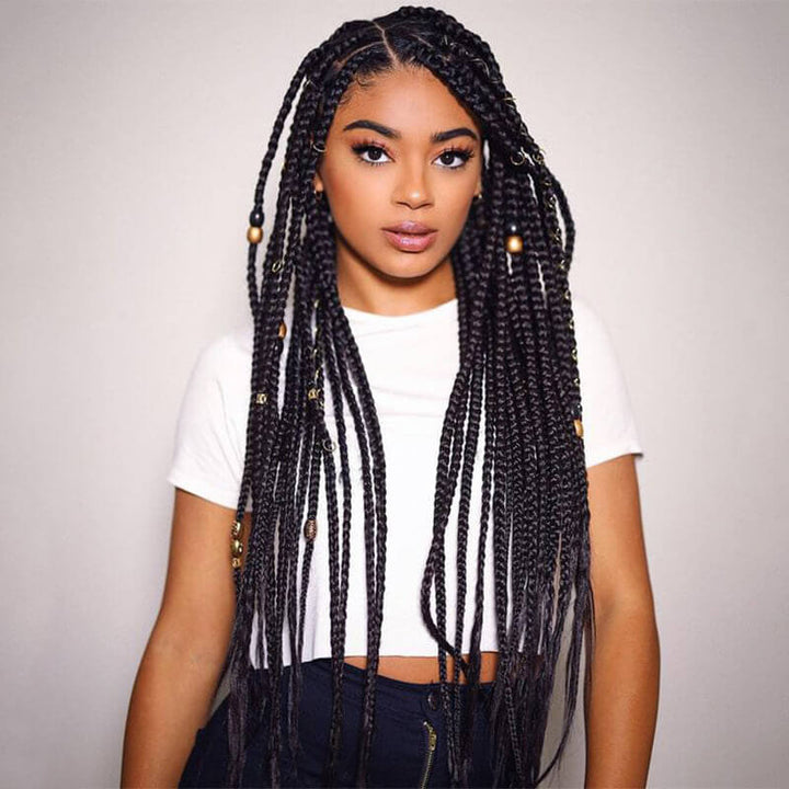 Kinky Straight Bulk Hair Extensions for Braiding