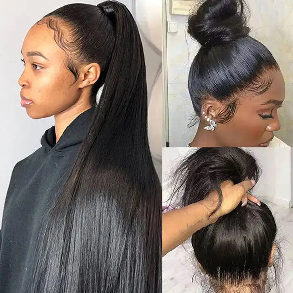 Full Lace Wig Perruques 100% Cheveux Humains 
