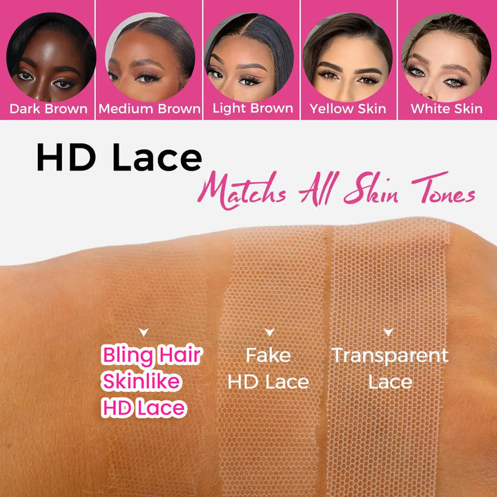 13x4 HD Full Lace Frontal Body Wave Human Hair Wigs