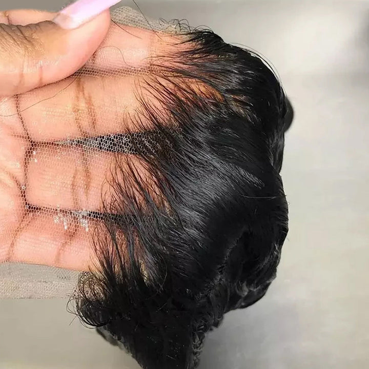 5x5 6x6 7x7 HD Lace Closure Straight Human Hair Transparent Lace Closures Only