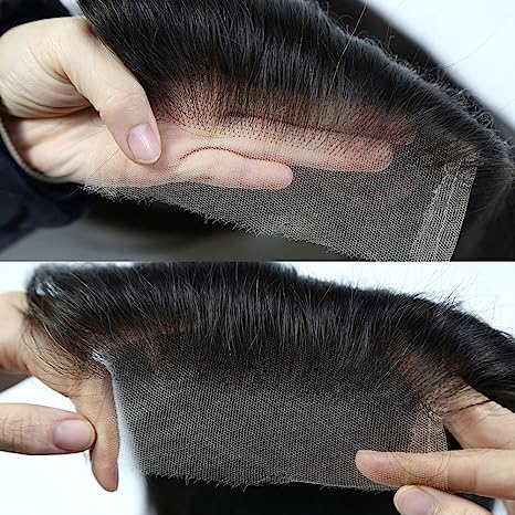 Loose Wave HD 5x5 Lace Closure Pre Plucked with Baby Hair Free Part Human Hair Closure