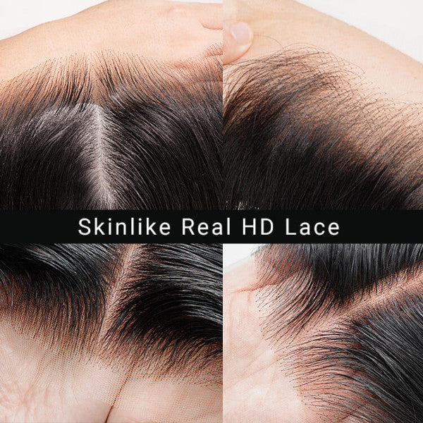 5x5 HD Lace Closure Wigs Virgin Hair Body Wave Lace Closure Wigs Melted Match All Skin