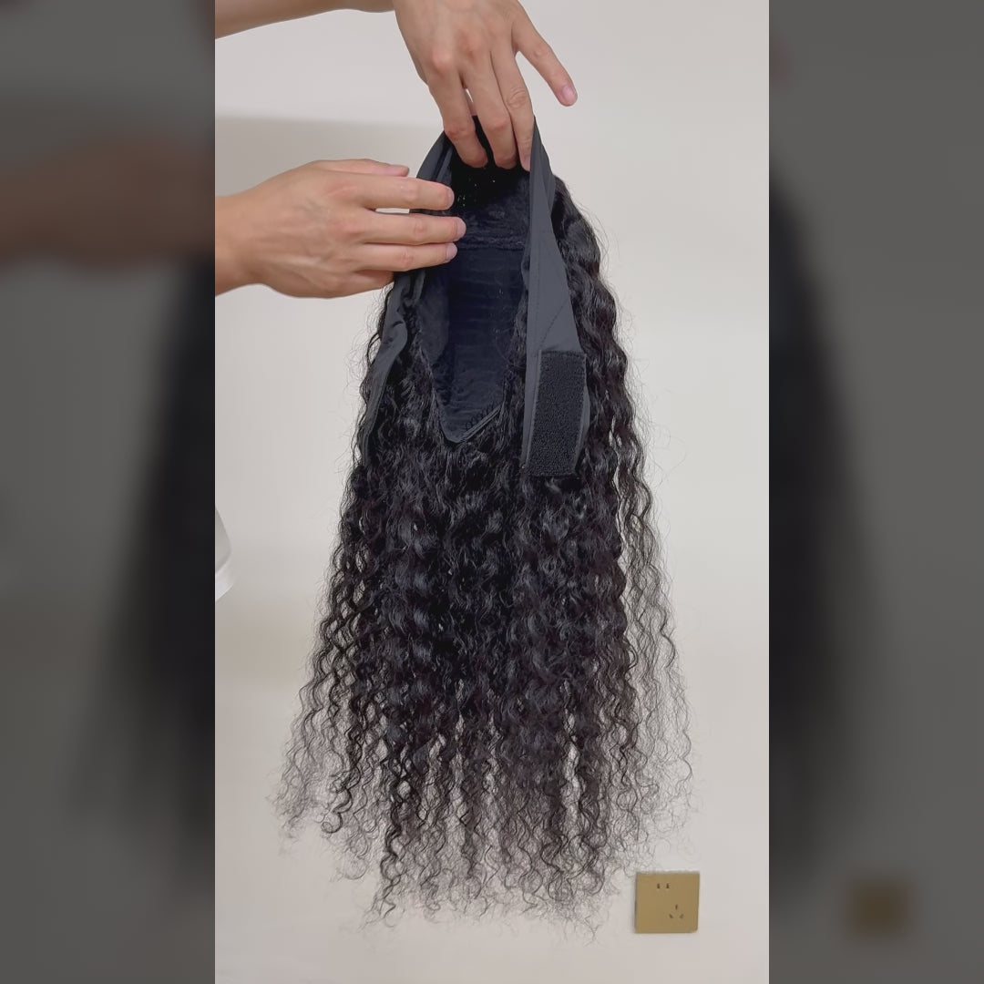 Super Sale Deep Wave Headband Human Hair Wigs