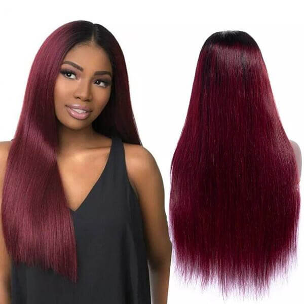 Wear Go Body / Straight Lace Wig with Pre Plucked Hairline Pre Cut 5x5 Lace Glueless Wigs