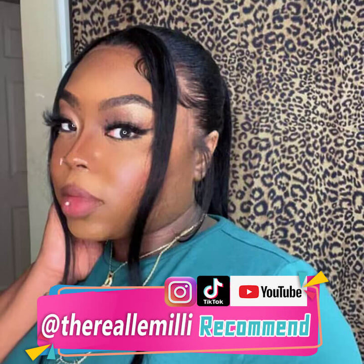 Invisible Strap 360 Glueless Lace Frontal Wigs Brazilian Body Wave Human Hair Wigs