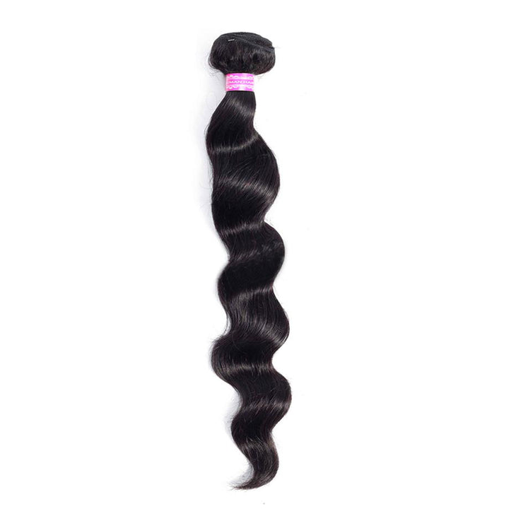 1 Bundle Deal Of Loose Deep Wave 10A Grade 100% Human Hair Nature Color Bling Hair