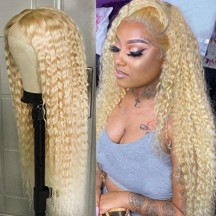 HD Transparent Lace Front Human Hair Wigs