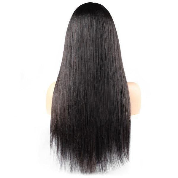 Blinghair V parte peluca recta pelucas de cabello virgen sin dejar fuera cuero cabelludo natural