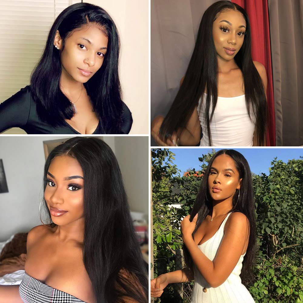 Brazilian 15A Grade Straight Hair 4 Bundles 100% Virgin Human Hair Extension Bling Hair