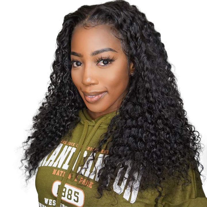 Brazilian Kinky Curly 4 Bundles 100% Virgin Human Hair Extension Bling Hair